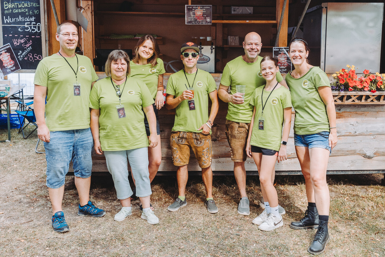 Kulinarik beim Festival